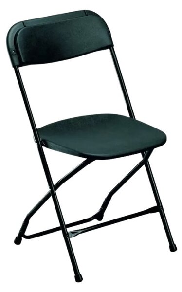Fällbar stol Sam, sh. 43 cm, svart