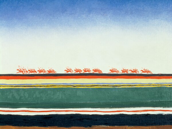 Bildreproduktion Red Cavalry, Kazimir Malevich