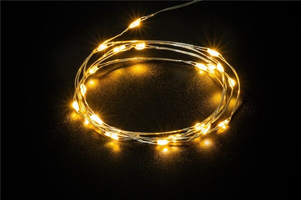 Goobay LED ljusslinga för inomhusbruk med timer-funktion 1m 20st LED