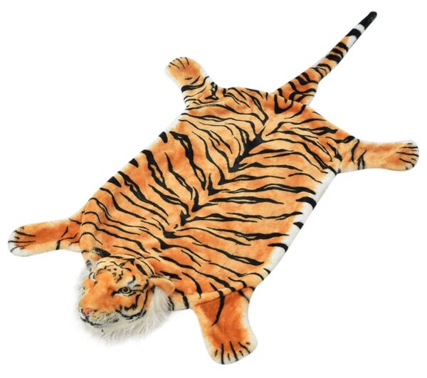 Tigermatta plysch 144 cm brun