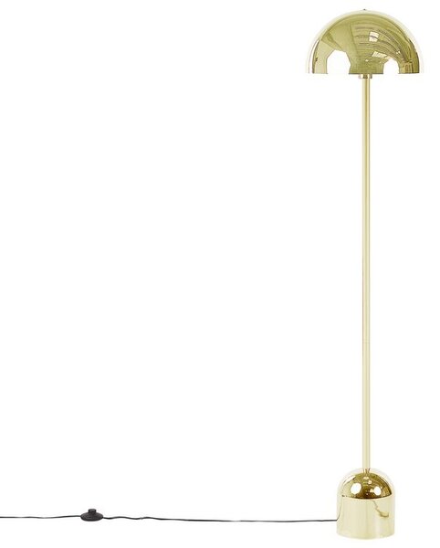 Golvlampa 158 cm metall guld MACASIA Beliani