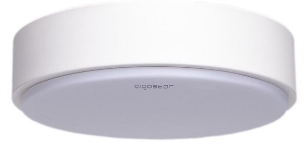 Aigostar - LED taklampa LED/12W/230V 6500K d.23cm vit