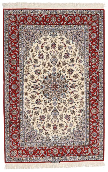 Isfahan silkesvarp signerad Entashari Matta 161x241