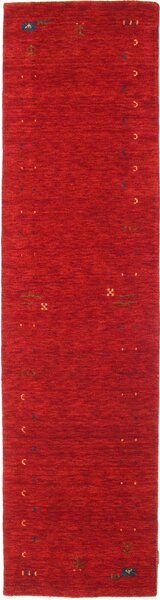 Gabbeh Loom Frame Matta - Röd 80x300