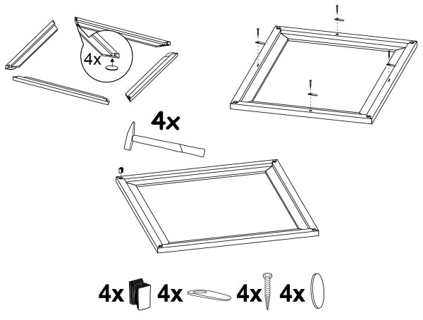 Eglo 99432 - Armaturram SALOBRENA 450x450 mm