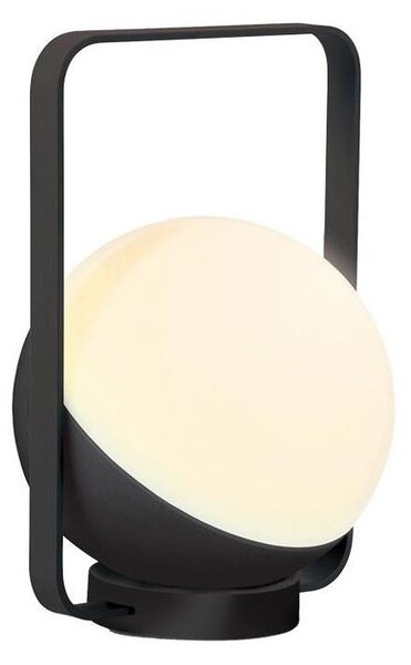 Zambelis E233 - LED ljusreglerad utomhuslampa LED/1,5W/5V IP44 svart