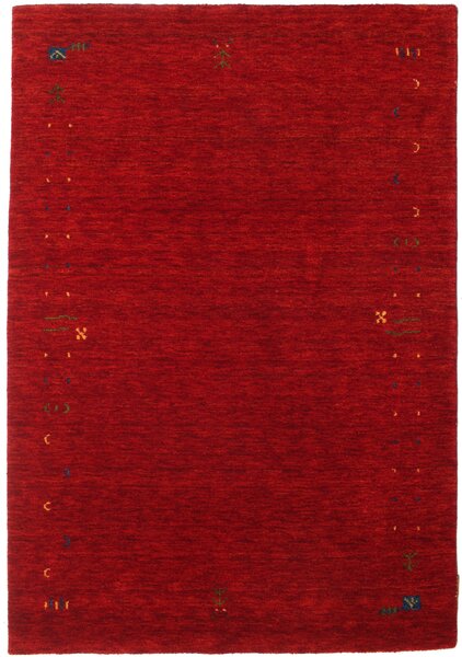 Gabbeh Loom Frame Matta - Röd 140x200