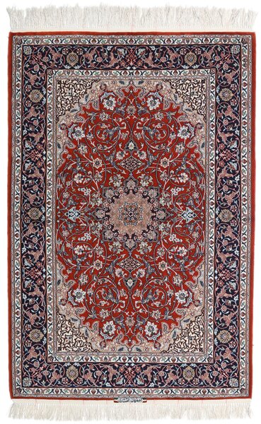Isfahan silkesvarp Matta 110x165