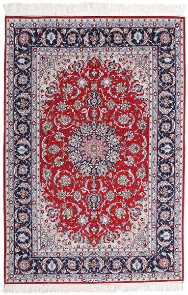 Isfahan silkesvarp signerad Ansari Matta 158x237