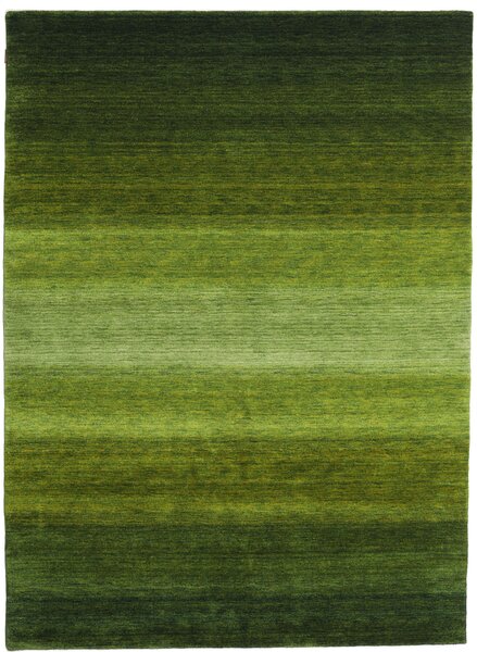 Gabbeh Rainbow Matta - Grön 210x290