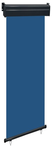 Balkongmarkis 65x250 cm blå