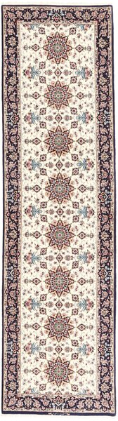 Isfahan silkesvarp Matta 85x318
