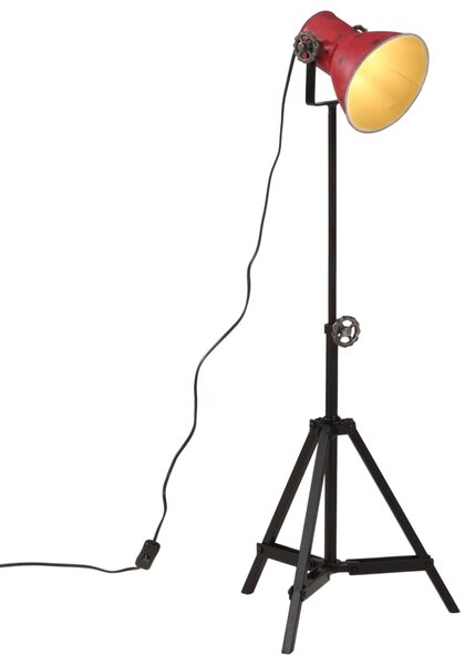 Golvlampa 25 W nött röd 35x35x65/95 cm E27