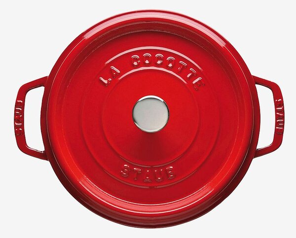 Staub - Gryta La Cocotte rund 26 cm, 5,2 l - Röd - Grytor & kastruller - Från Homeroom