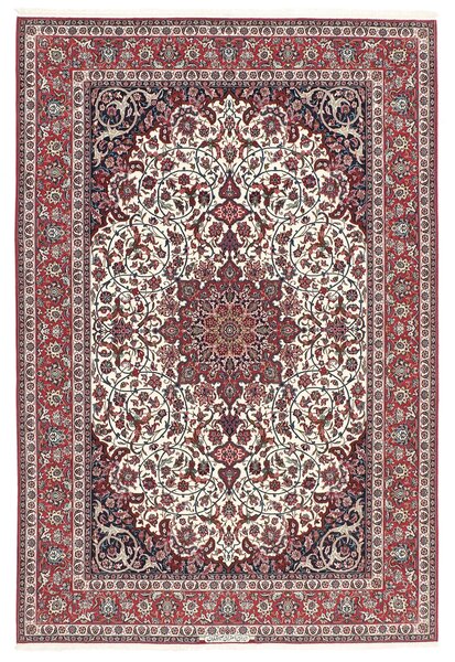 Isfahan silkesvarp Matta 208x305