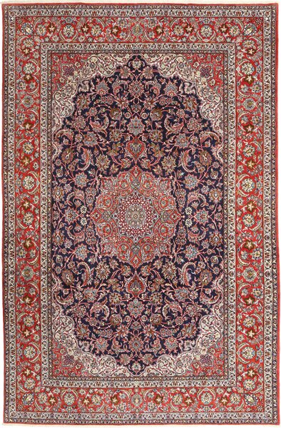 Isfahan silkesvarp Matta 200x310
