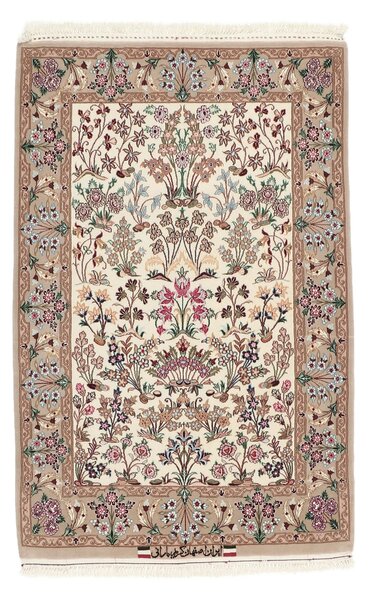 Isfahan silkesvarp Matta 80x123
