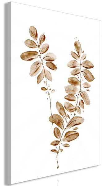 Canvas Tavla - August Leaves Vertical - 40x60