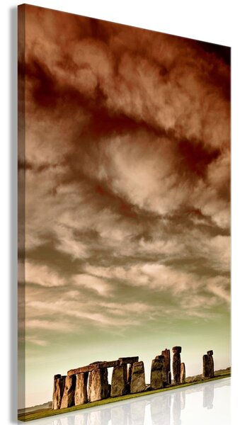 Tavla - Clouds Over Stonehenge (1 Part) Vertical - 40x60