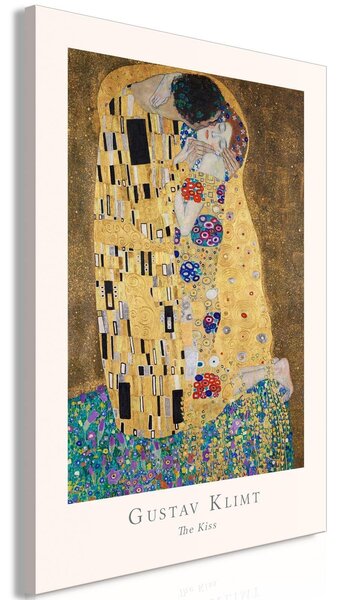 Tavla - Gustav Klimt - The Kiss (1 Part) Vertical - 40x60