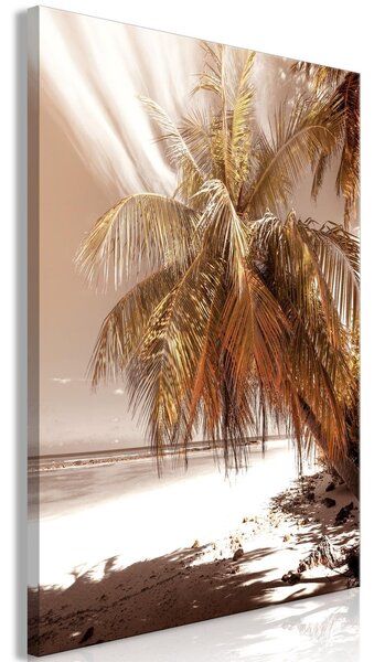 Canvas Tavla - Palm Shadow Vertical - 40x60