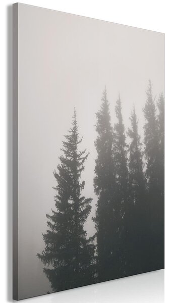 Canvas Tavla - Smell of Forest Fog Vertical - 40x60