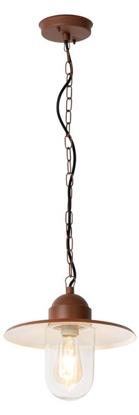 Modern utomhuspendellampa rostbrun IP44 - Kansas