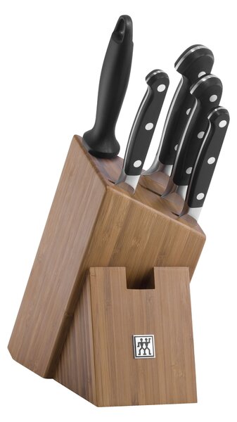 ZWILLING Pro 6-st, Knivblockset, Natur