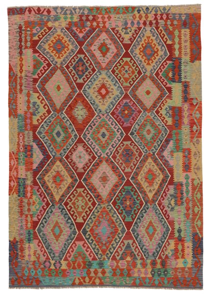 Kelim Afghan Old style Matta 200x290