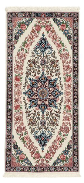 Isfahan silkesvarp Matta 58x128