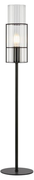 Markslöjd 108556 - Bordslampa TUBO 1xE14/40W/230V 65 cm svart/clear