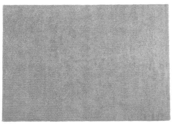 Shaggy Matta Ljusgrå 160 x 230 cm Modern Hög lugg Tuftad Rektangulär matta Beliani