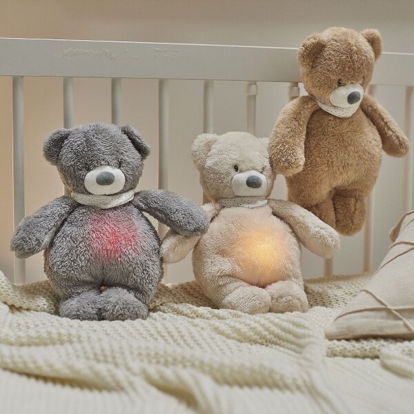 Nattou - Goskompis med melodi och ljus SLEEPY BUNNY 04.01.2001 beige