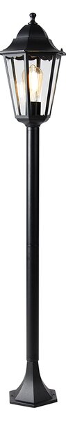 Smart stående utomhuslykta svart 120 cm inkl WiFi ST64 - New Orleans