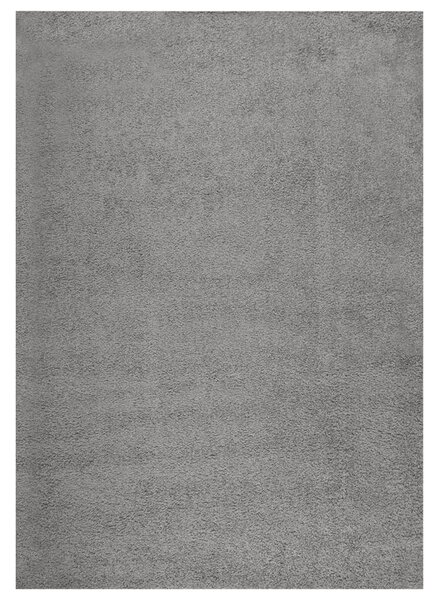 Matta långluggad grå 120x170 cm