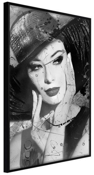 Inramad Poster / Tavla - Extraordinary Beauty - 30x45 Svart ram