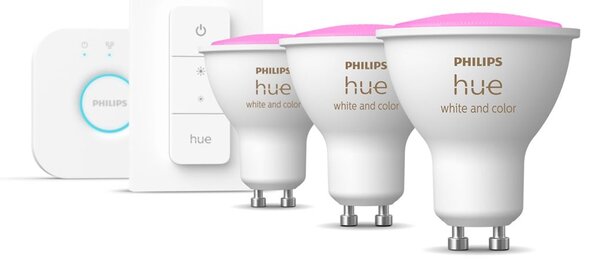 Philips Hue White & Color startkit GU10 4,3W