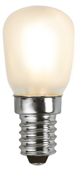 LED-lampa E14 päronlampa 1,3W Frosted