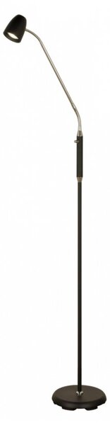 Sandnes golvlampa, svart 153cm