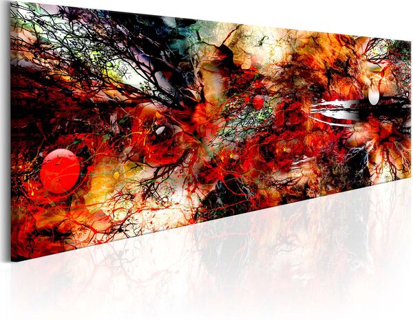 Artgeist bild - Artistic Chaos, på duk 150x50