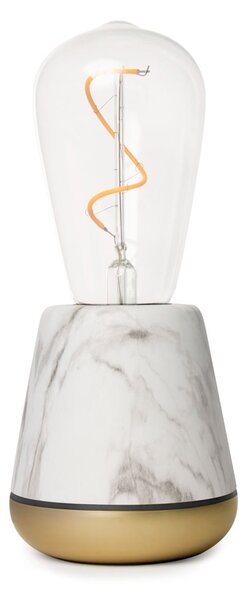 One table light white marble