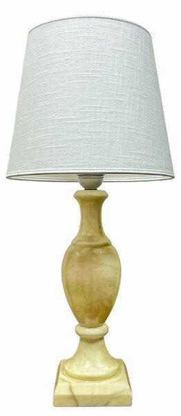 Vintage Lampfot 3, marmor
