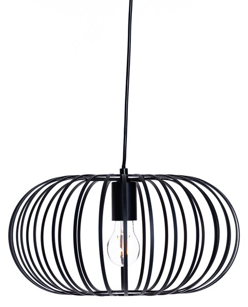 Moderne hanglamp zwart E27 - Troopa