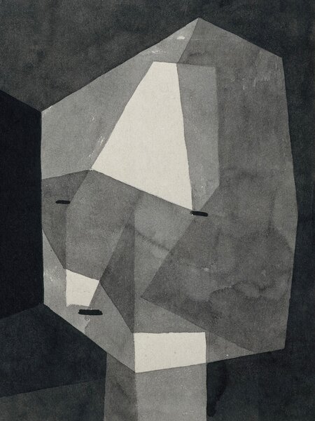 Bildreproduktion The Rough Cut Head - Paul Klee, (30 x 40 cm)