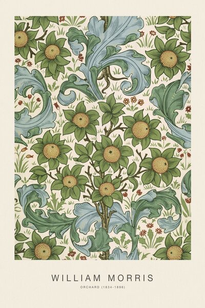 Konsttryck Orchard (Special Edition Classic Vintage Pattern) - William Morris, (26.7 x 40 cm)