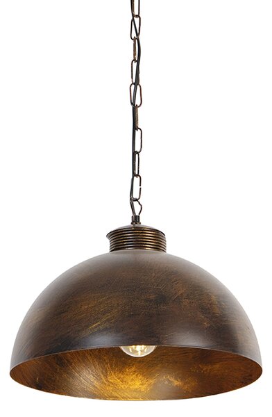 Industriell hänglampa rostbrun 35 cm - Magna Classic