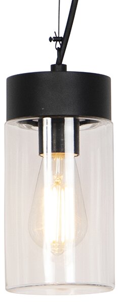 Modern hängande lampa svart IP44 - Jarra