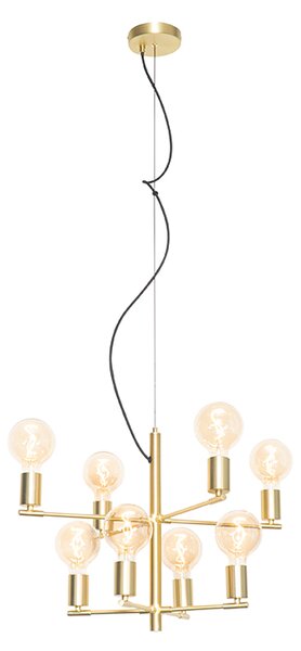 Modern pendant light gold 8-light - Osprey