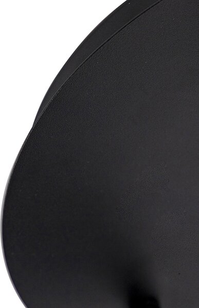 Modern badrumsspotlight svart 3-ljus IP44 - Ducha