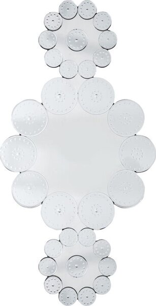 KARE DESIGN Ice Flowers väggspegel - spegelglas och MDF